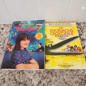 Roald Dahl 2 books Matilda & The Enormous Crocodile